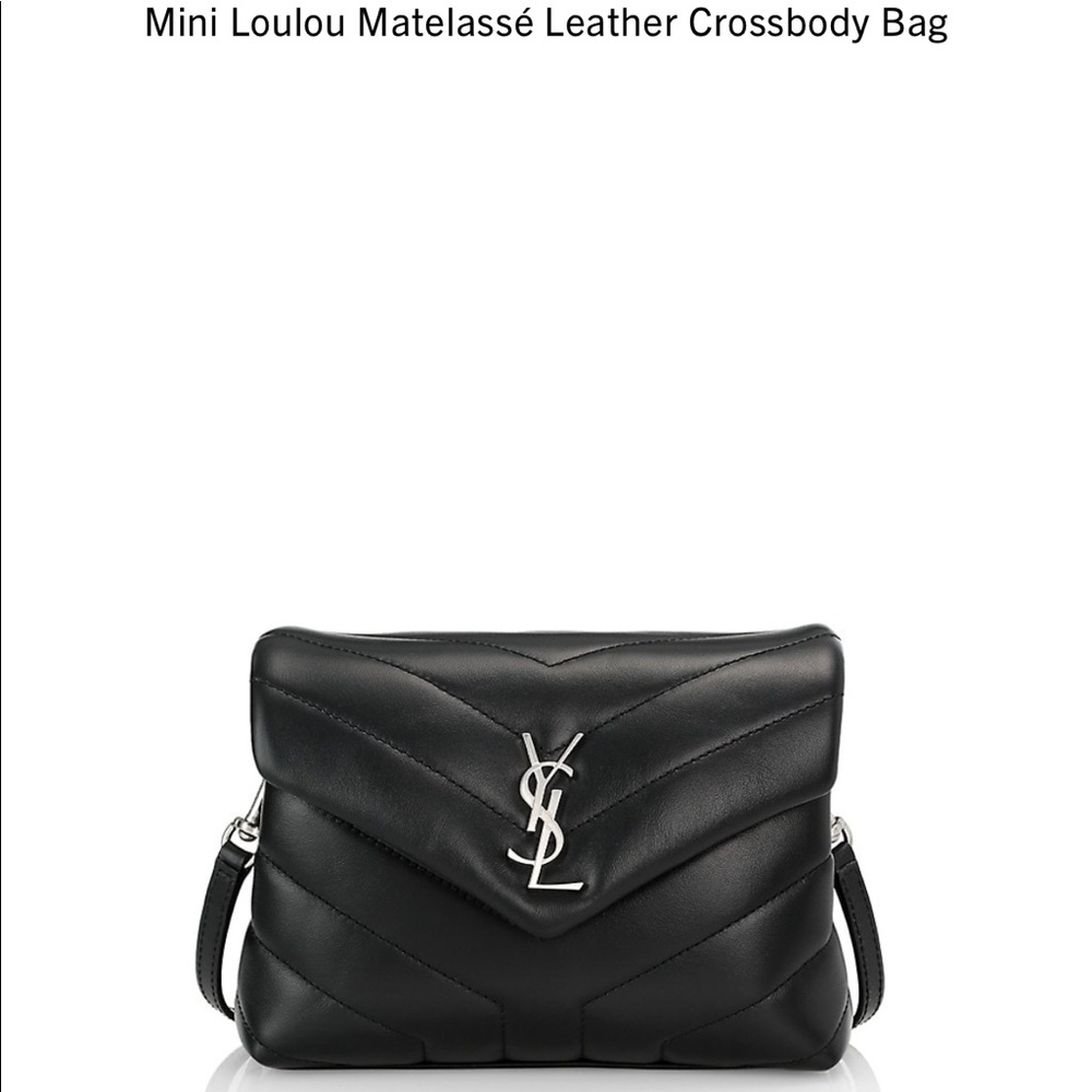 Authentic Saint Laurent Leather Bag